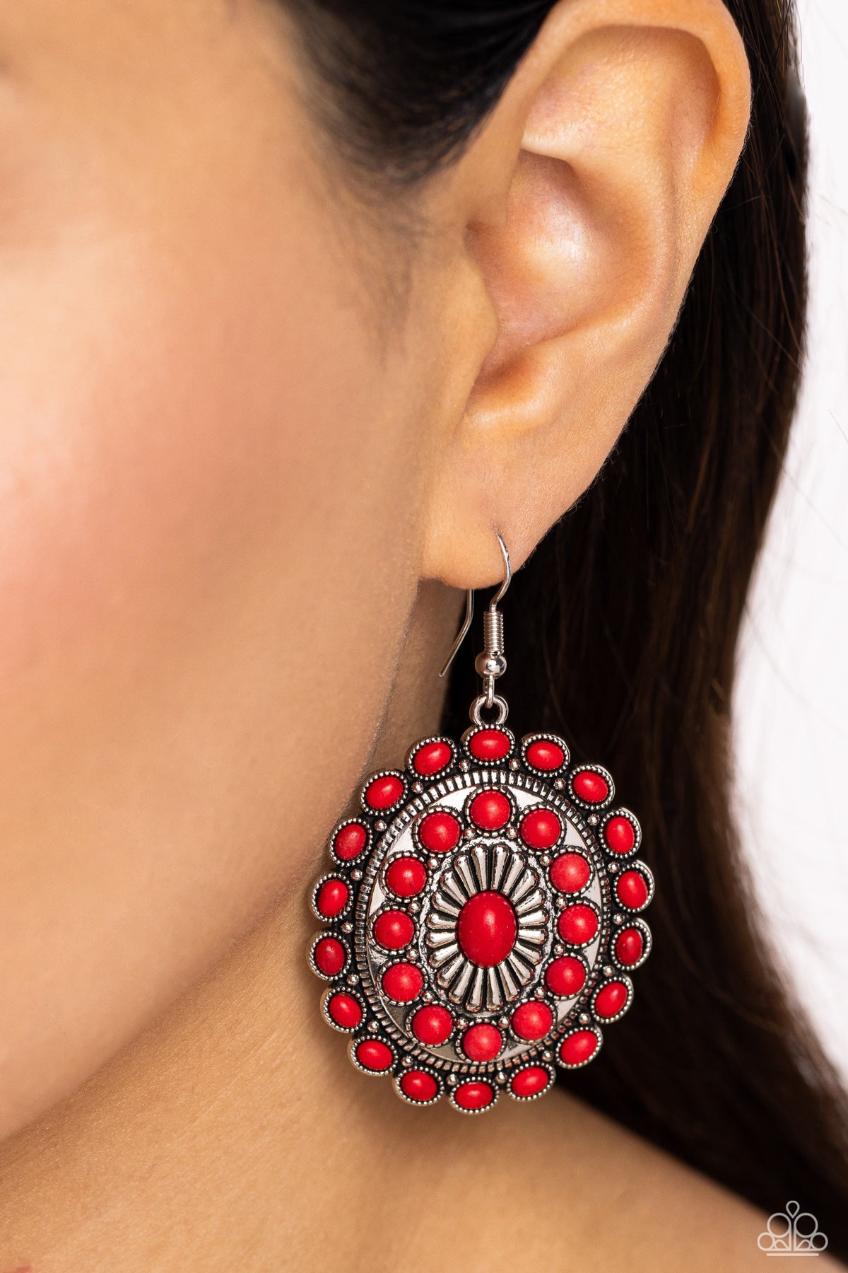 Bohemian Badlands - Red Earrings