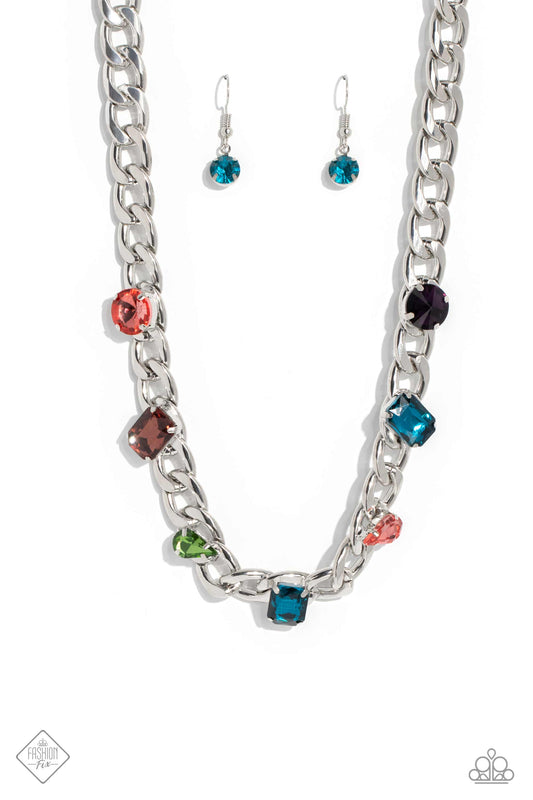 Audaciously Affixed - Multi Necklace