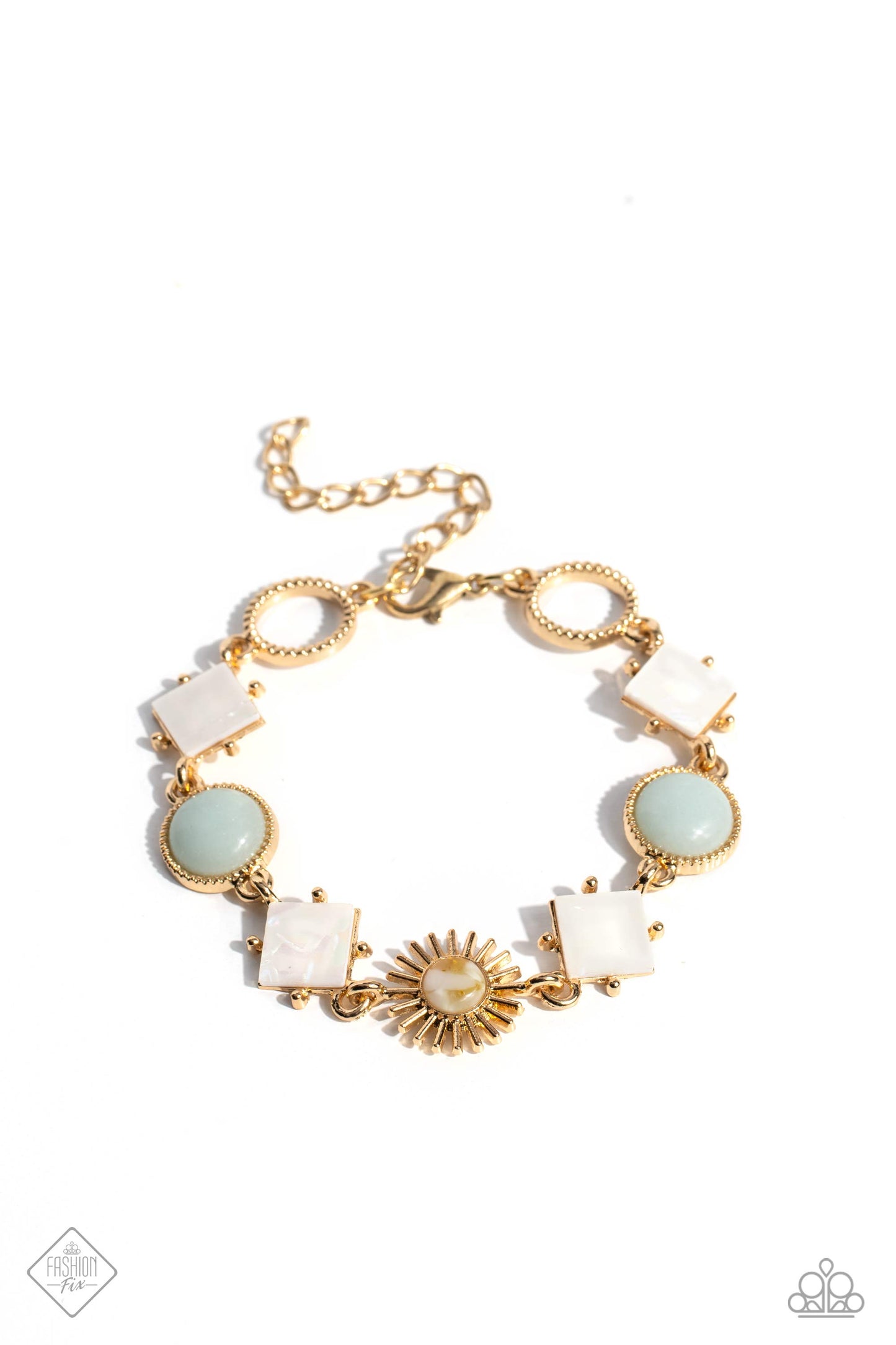 Sunburst Splendor - Gold Bracelet