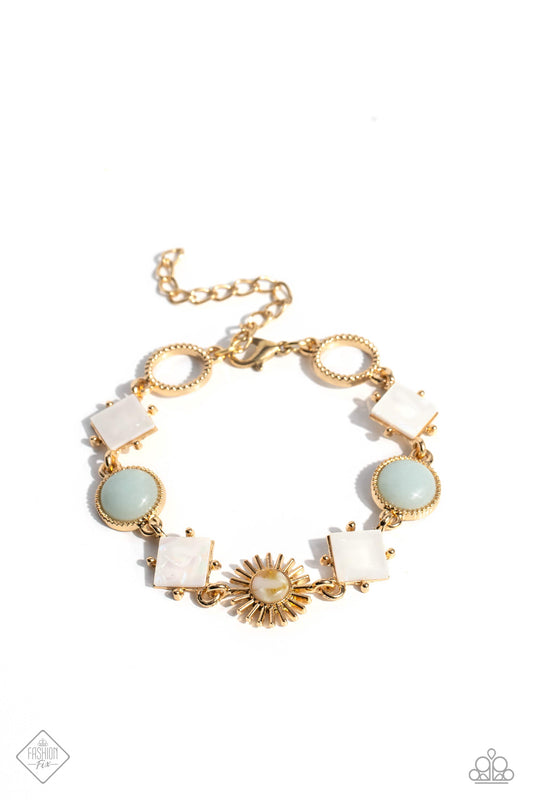 Sunburst Splendor - Gold Bracelet