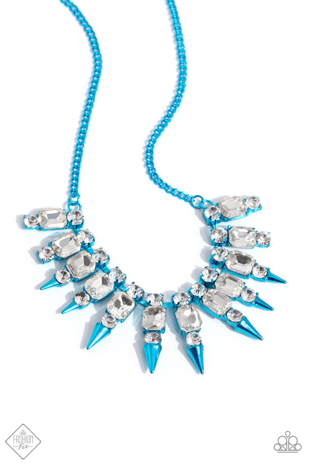 Punk Passion - Blue Necklace