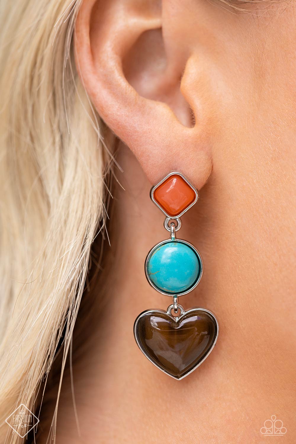 Desertscape Debut - Brown Earrings