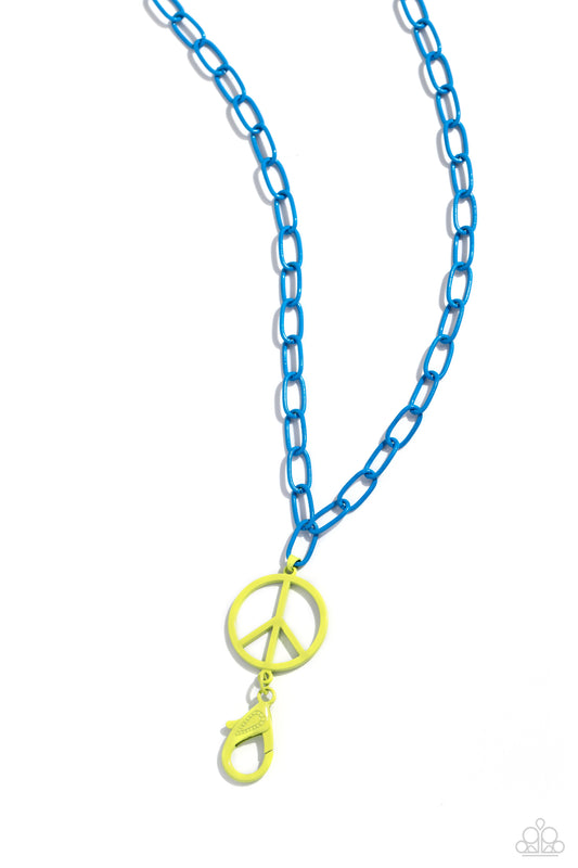 Tranquil Unity - Blue Necklace