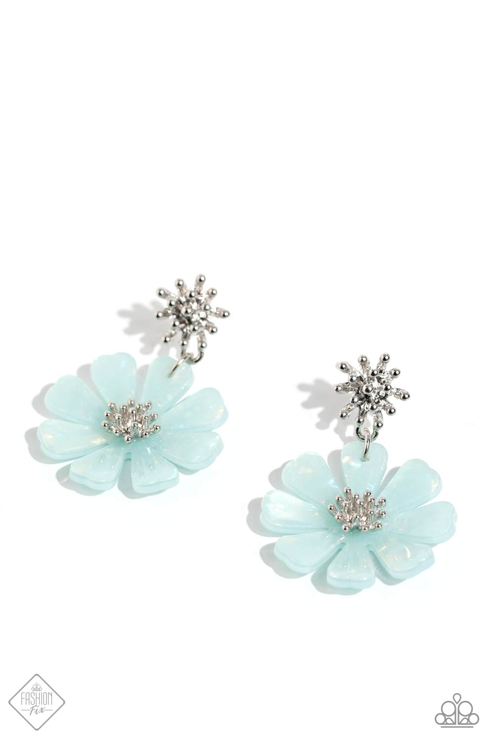 Poetically Pastel - Blue Earrings