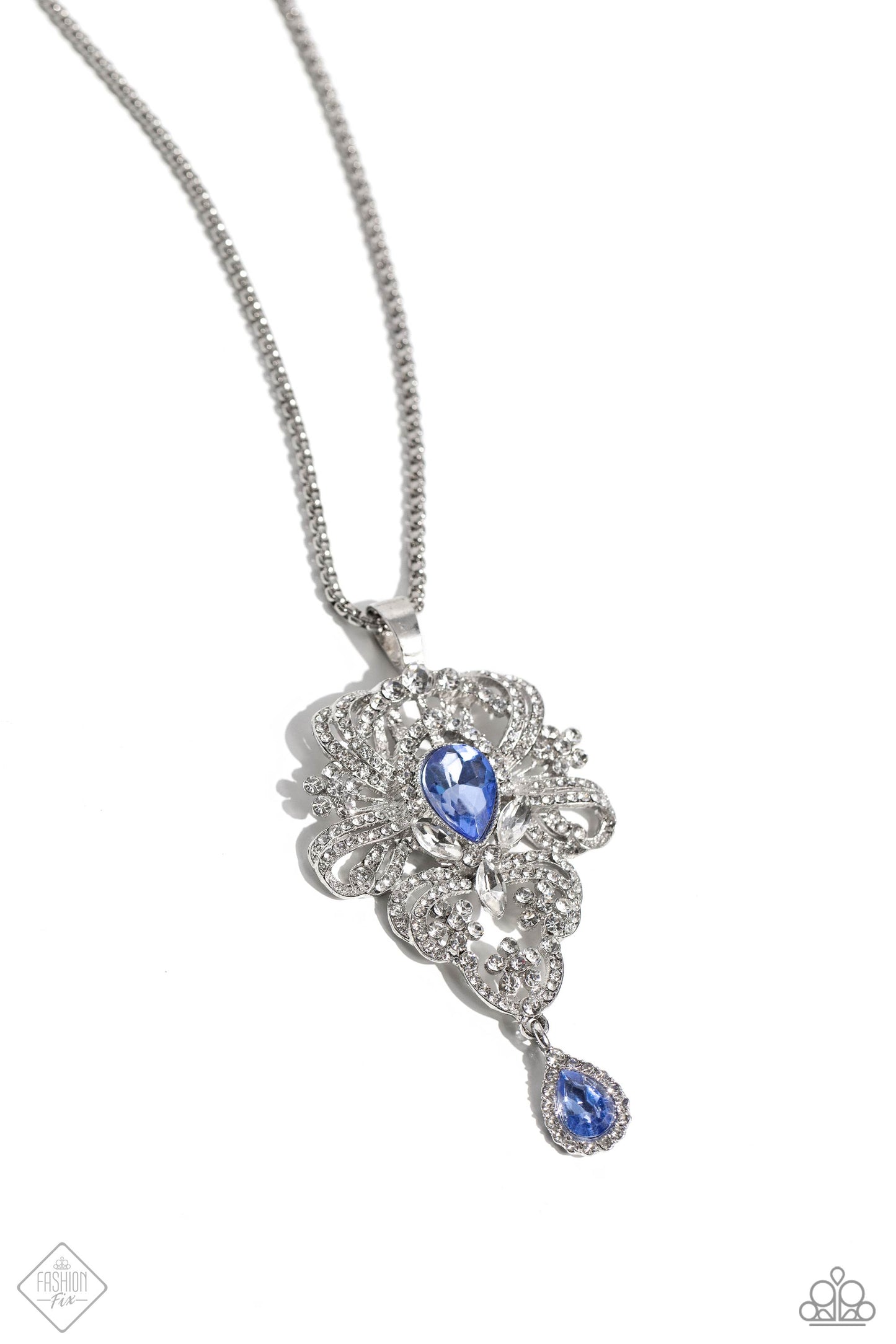 Elegance Personified - Blue Necklace