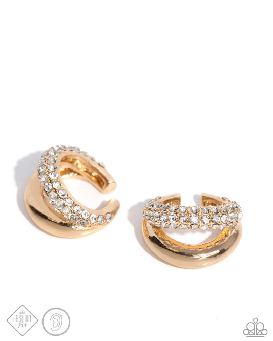 Sizzling Spotlight - Gold Earrings