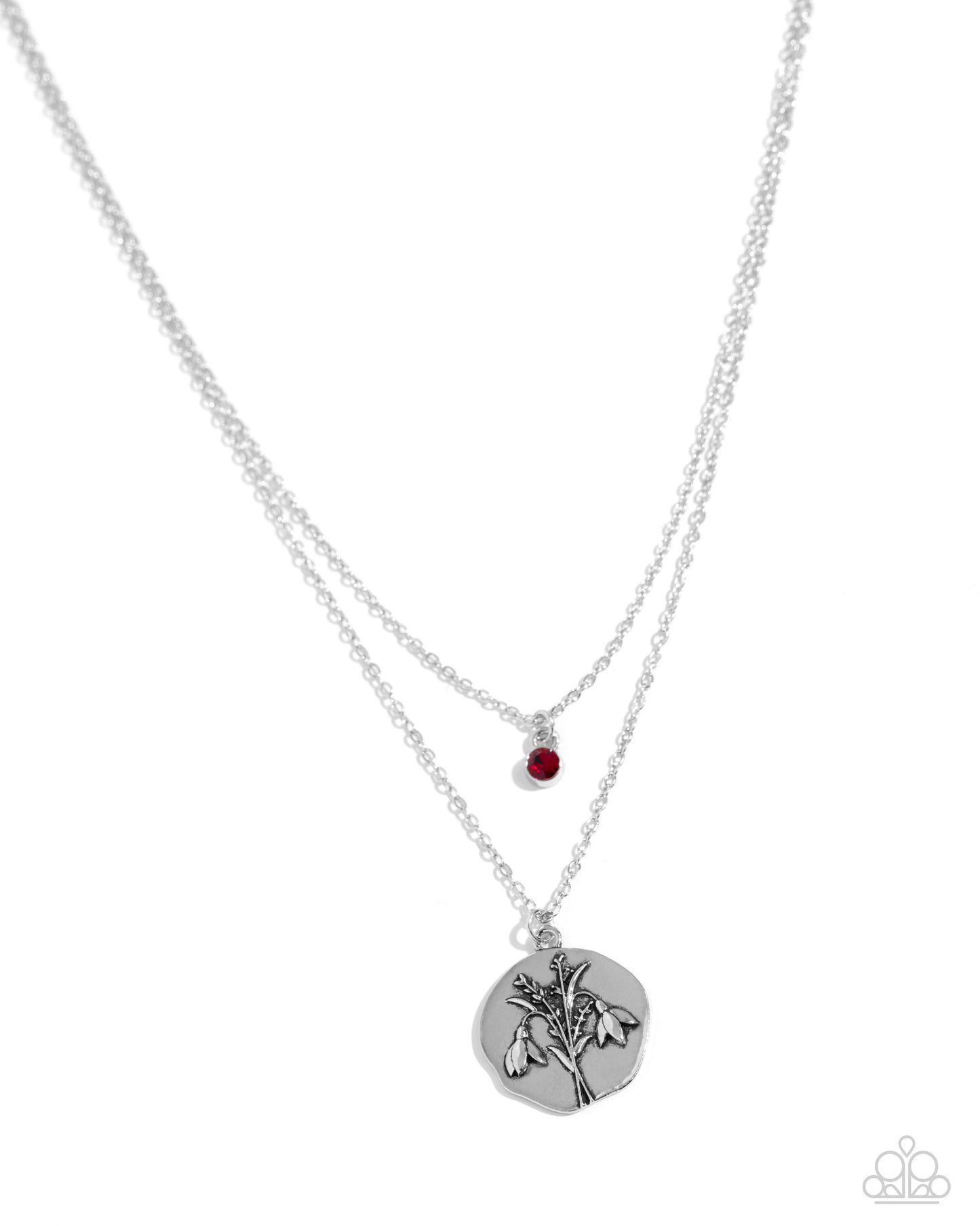 Birthstone Beauty - Red Necklace