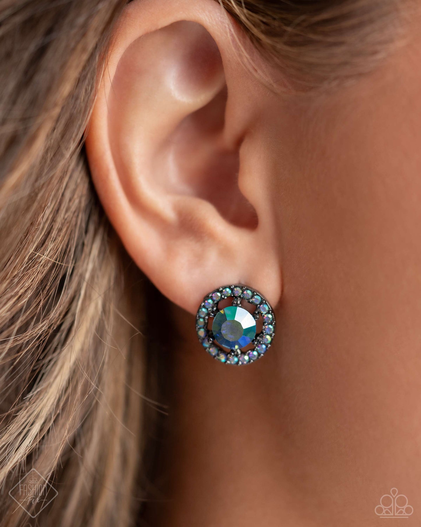 Dynamic Dominance - Blue Earrings