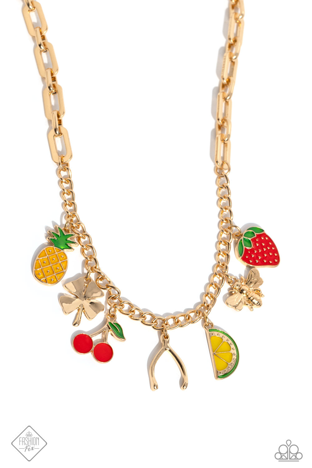 Fruit Festival - Gold Necklace