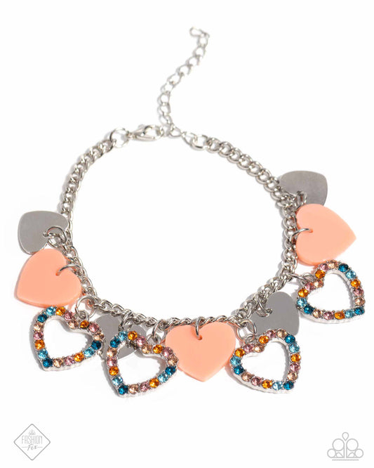 HEART Time - Orange Bracelet