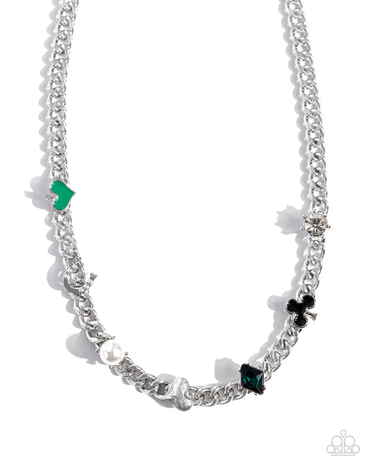 Vegas Vault - Green Necklace