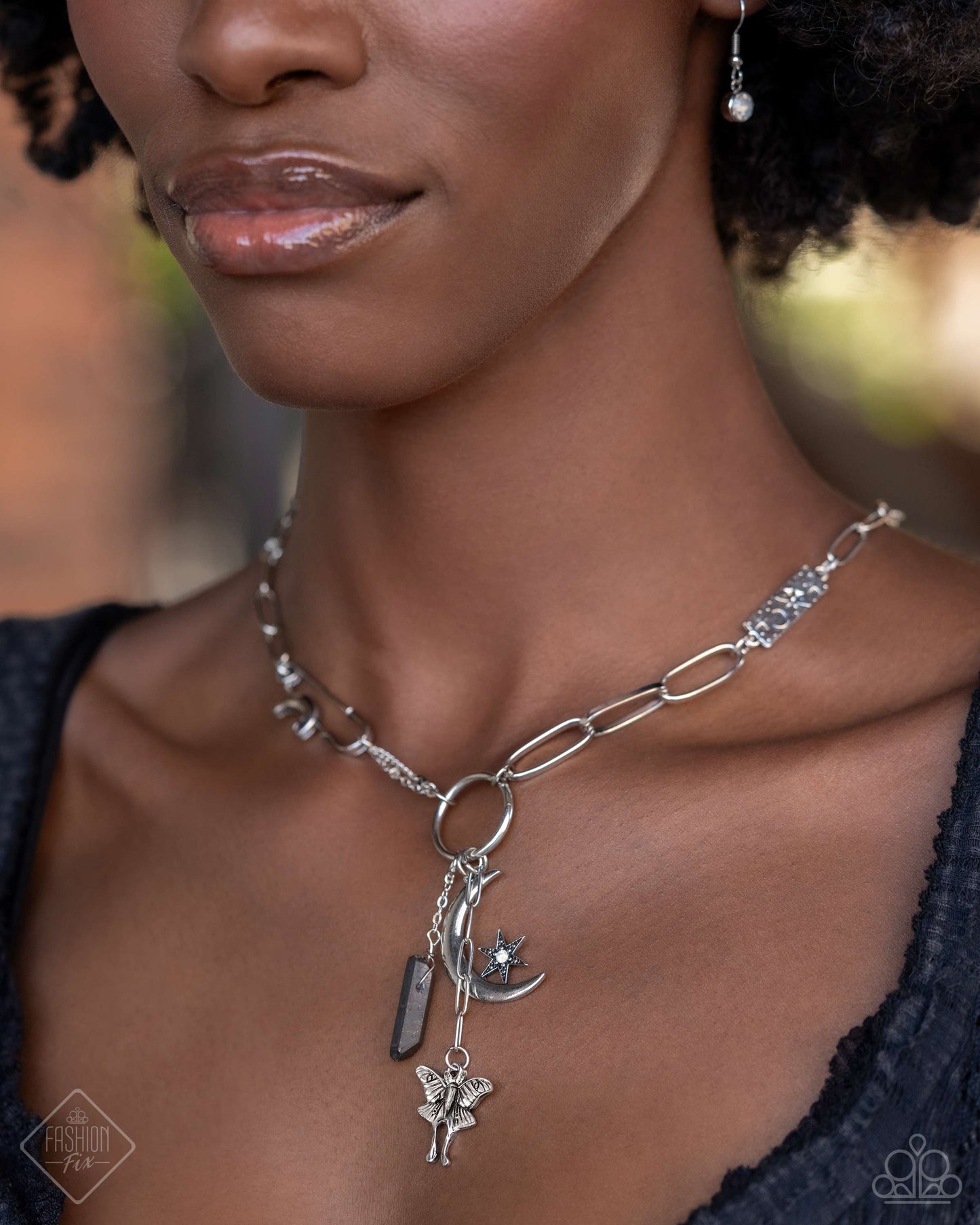 Celestial Confidence - Silver Necklace