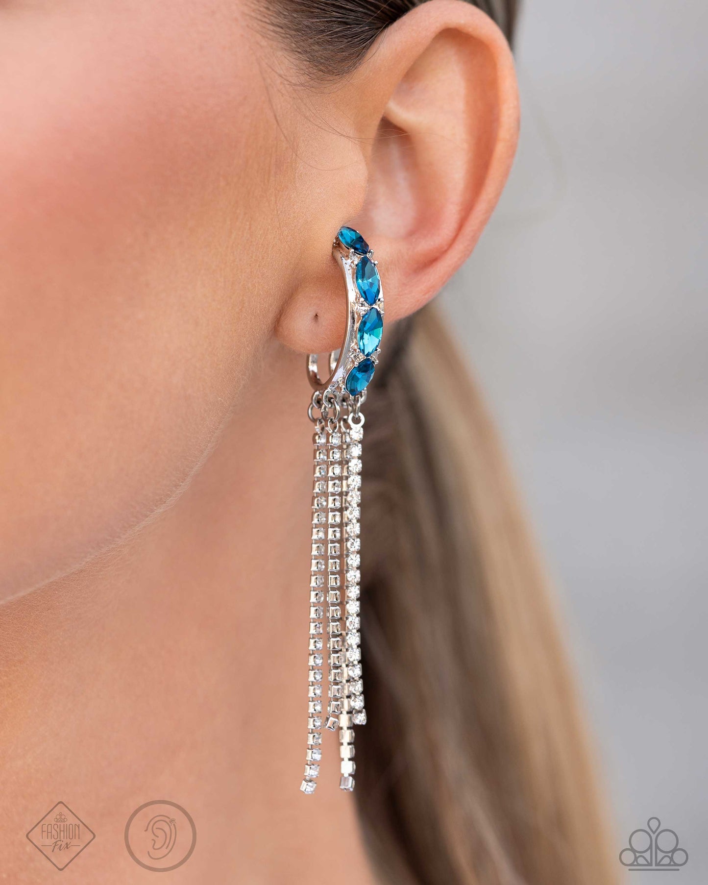 Feminine Fascination - Blue Earrings