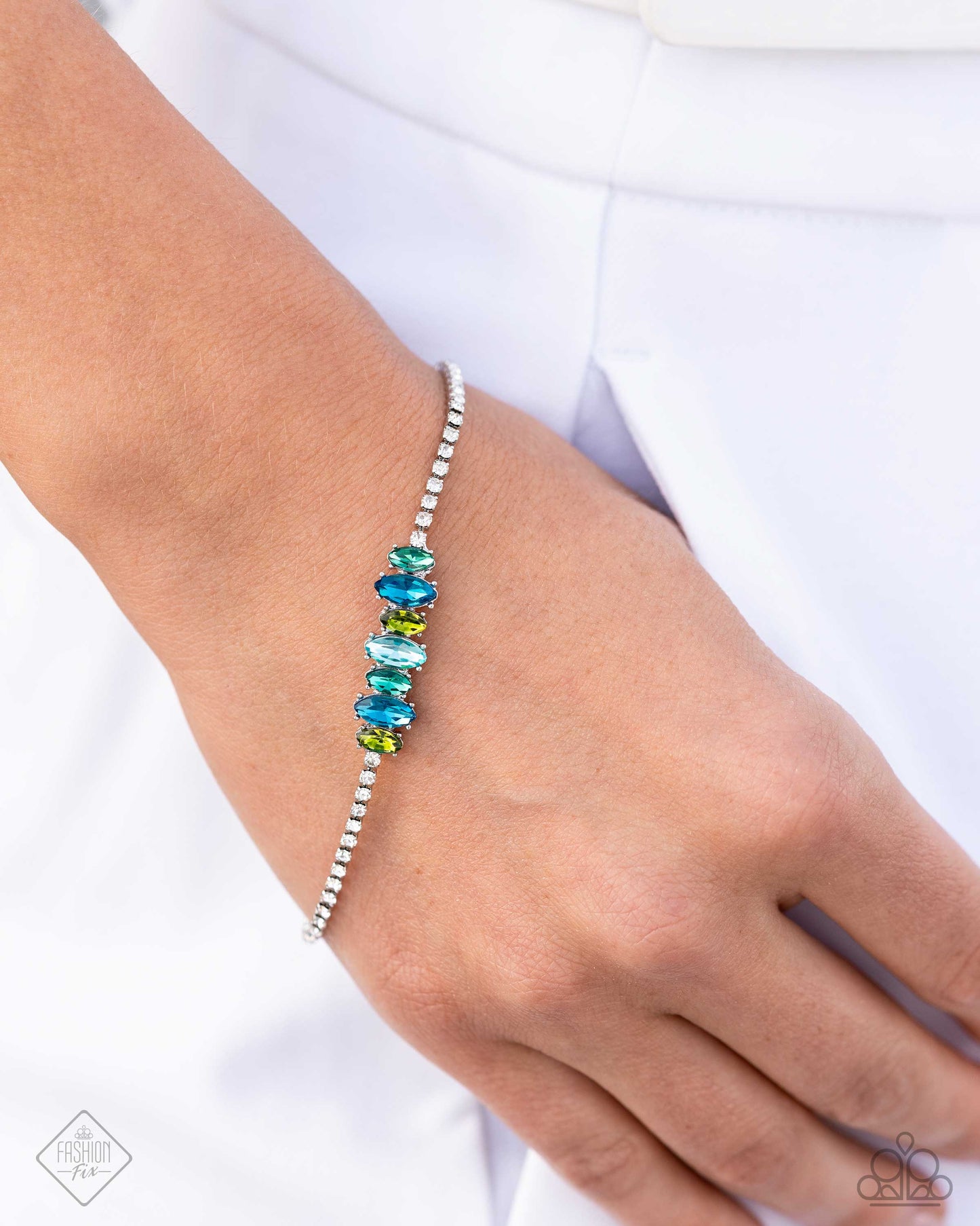 Feminine Faith - Blue Bracelet