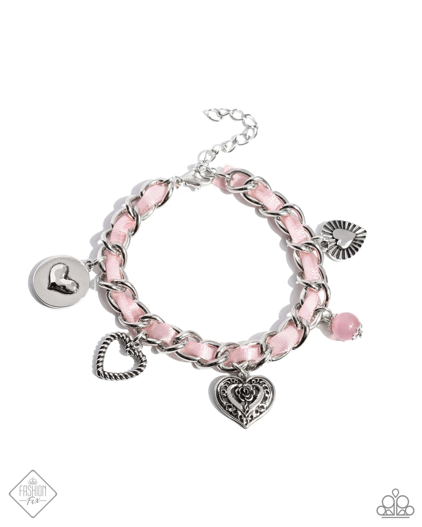 Charming Contender - Pink Bracelet