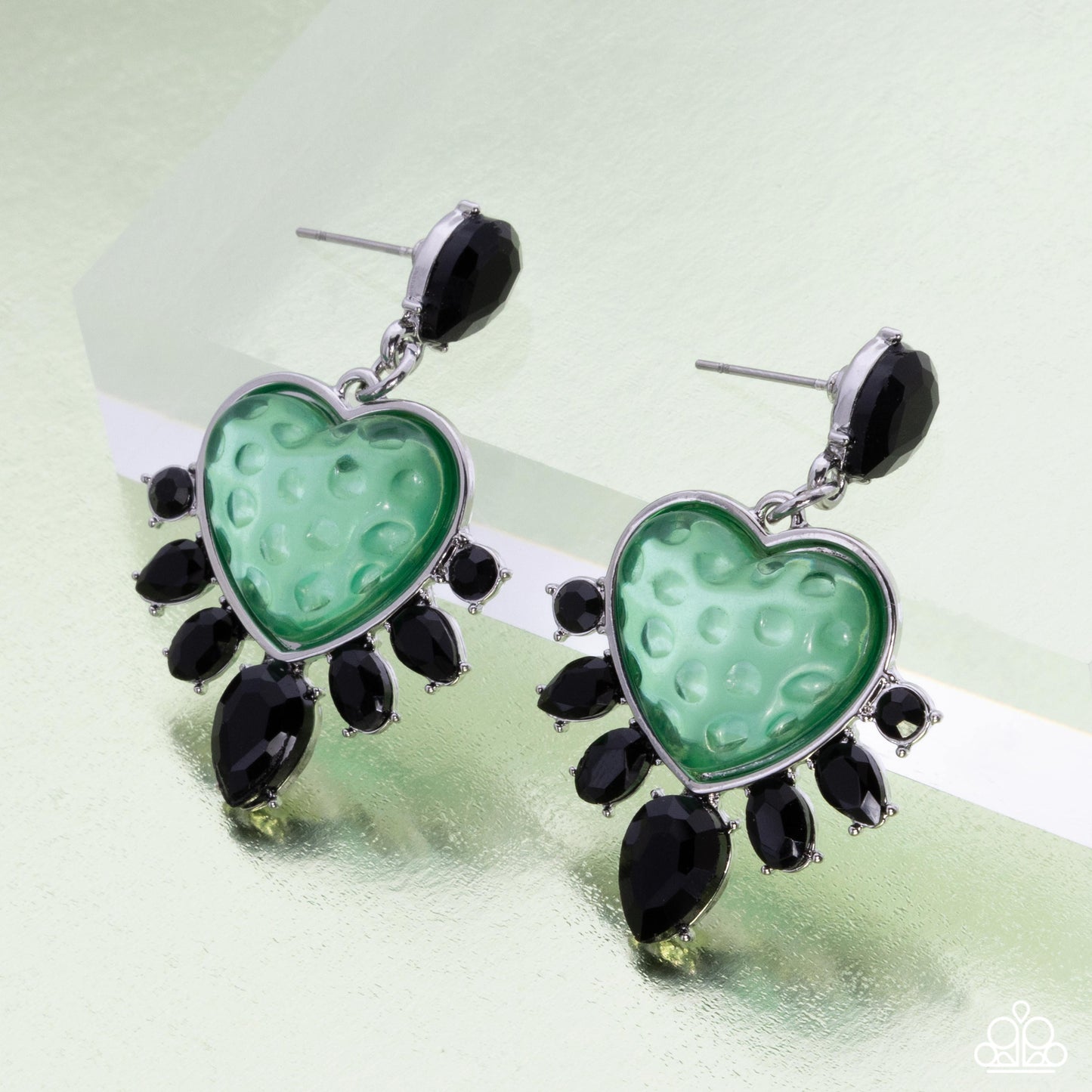 Resort Radiance - Green Earrings