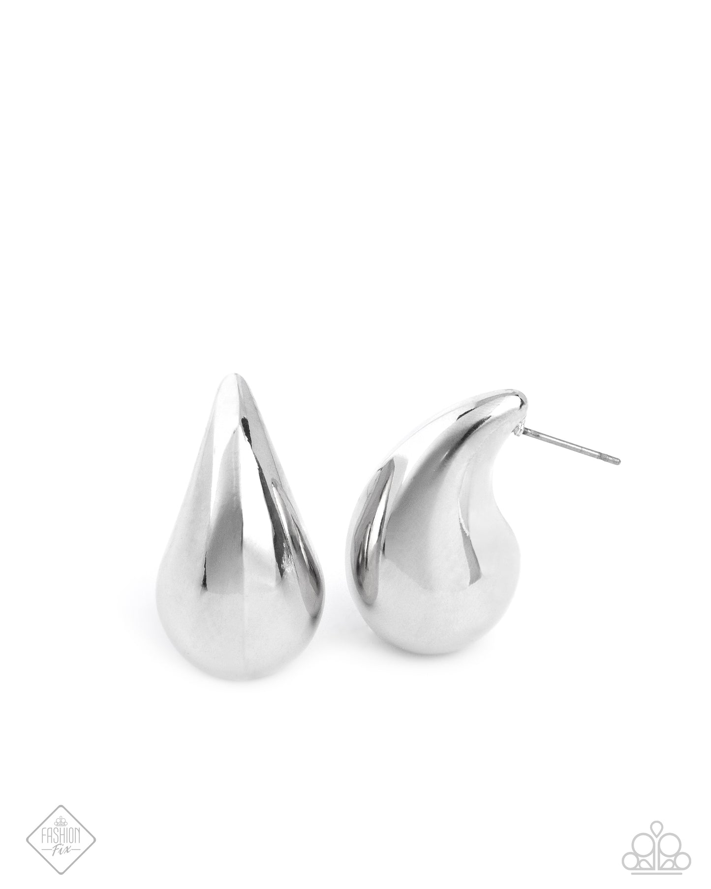 Raindrop Reveal - Silver Earrings