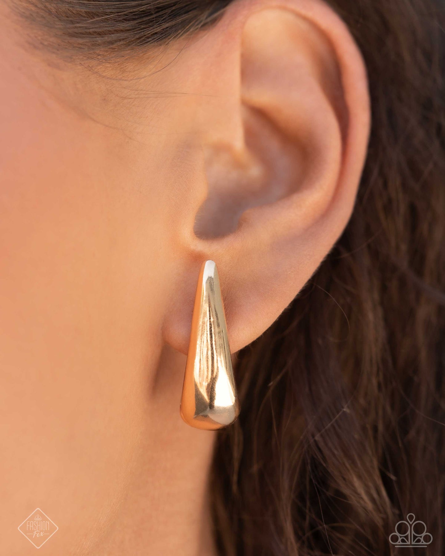 Positive Change - Gold Earrings