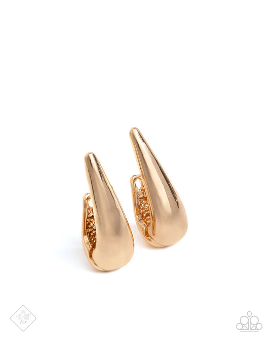 Positive Change - Gold Earrings