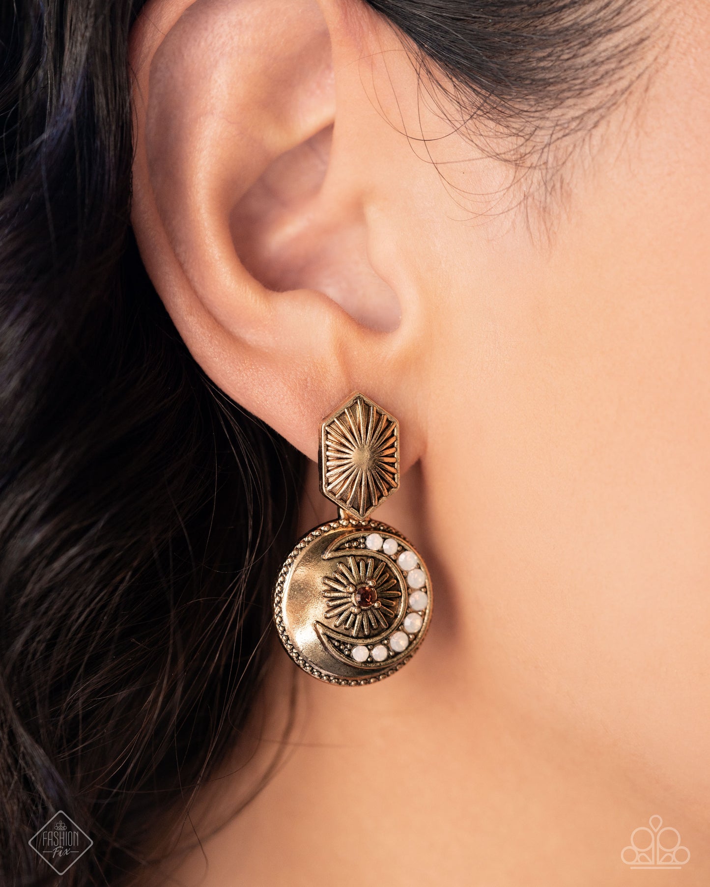 Eclectic Energy - Gold Earrings