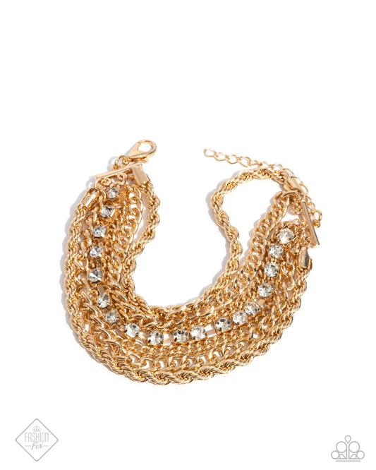 Executive Extravagance - Gold Bracelet