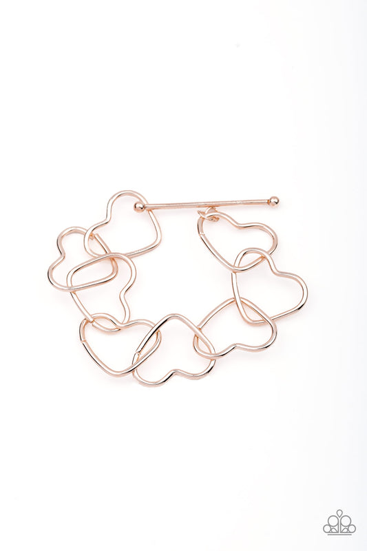 Take Heart - Rose Gold Bracelet