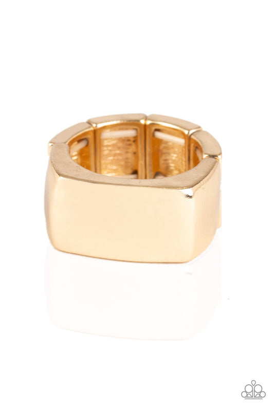 Straightforward - Gold Ring