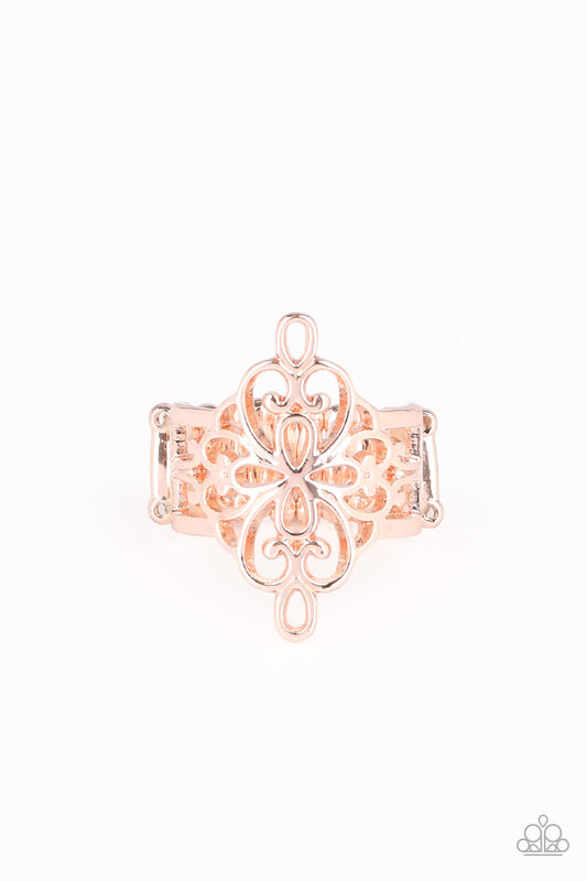 Walk The VINE - Rose Gold Ring