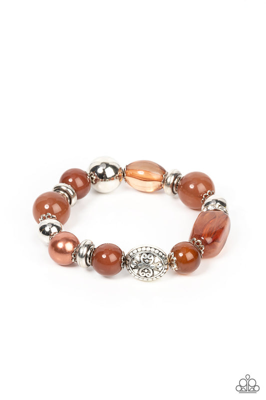 Tonal Takeover - Brown Bracelet