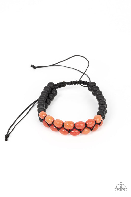 Just Play Cool - Orange Bracelet