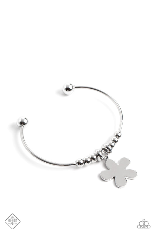 Comber Canvas - Silver Bracelet